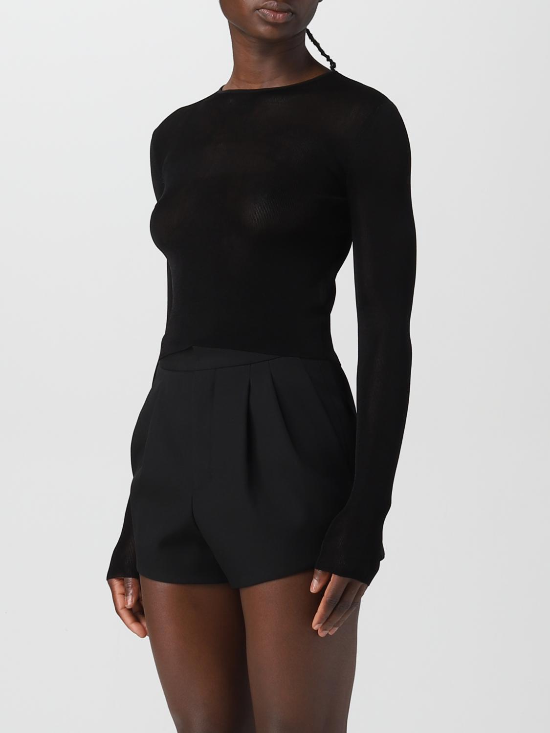 SAINT LAURENT PULL: Pull femme Saint Laurent, Noir - Img 4