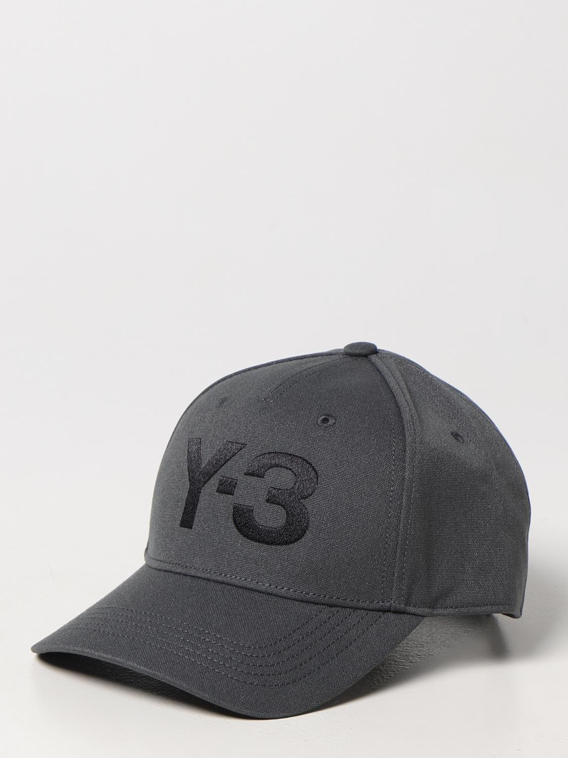Y-3 HAT: Hat men Y-3, Grey - Img 1