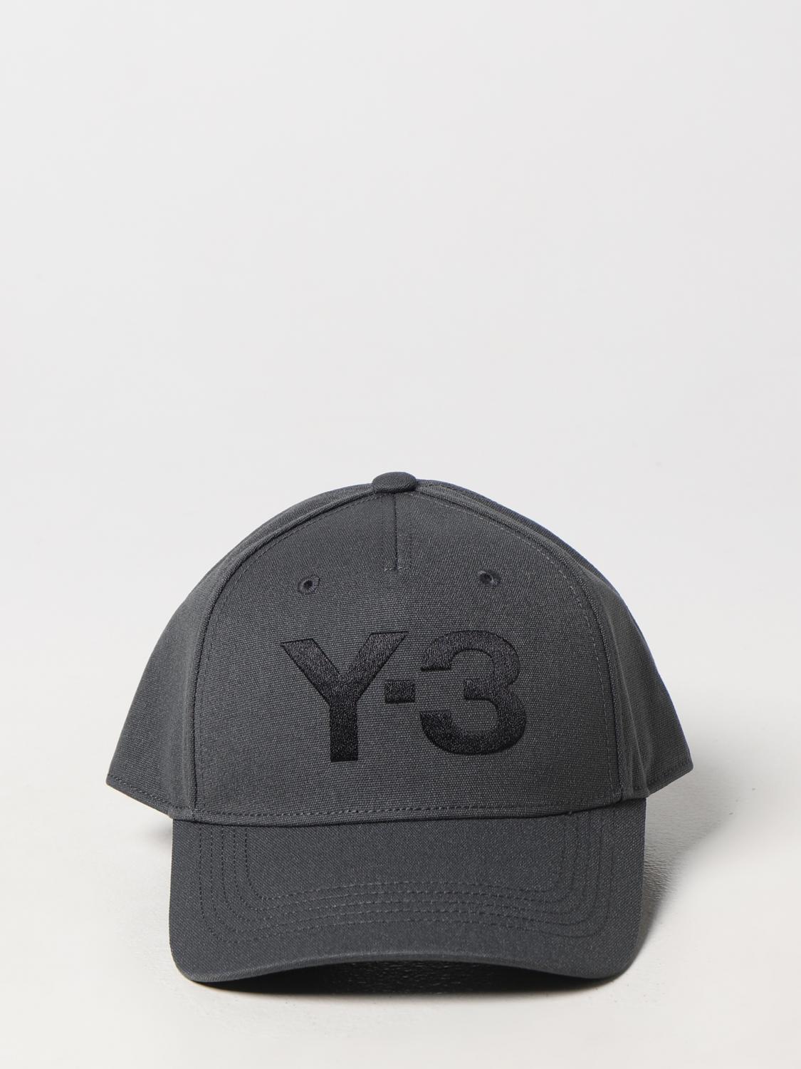 Y-3 HAT: Hat men Y-3, Grey - Img 2