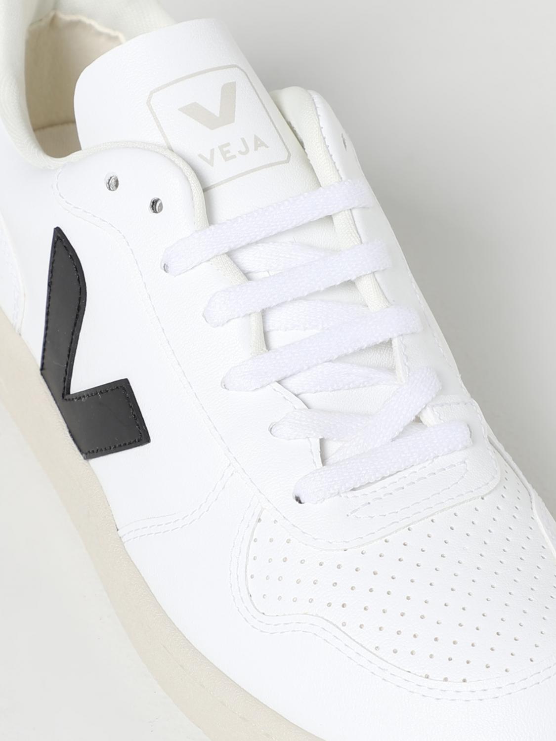 スニーカー VEJA Men Sneakers VX0702901 White V-10 CWL WHITE BLACK | VEJA