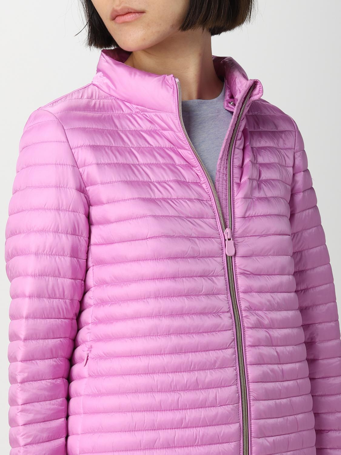 SAVE THE DUCK CHAQUETA: Chaqueta mujer Save The Duck, Rosa - Img 4