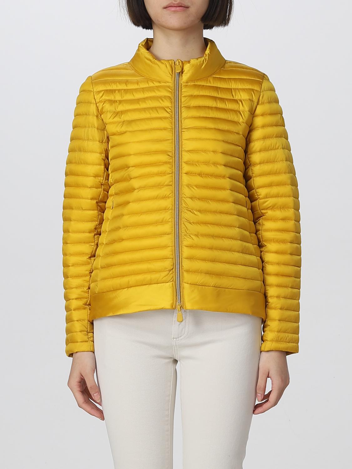 SAVE THE DUCK CHAQUETA: Chaqueta mujer Save The Duck, Amarillo - Img 1