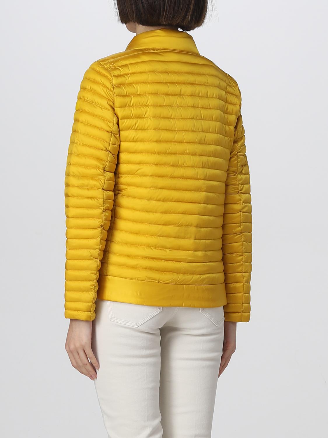 SAVE THE DUCK CHAQUETA: Chaqueta mujer Save The Duck, Amarillo - Img 2