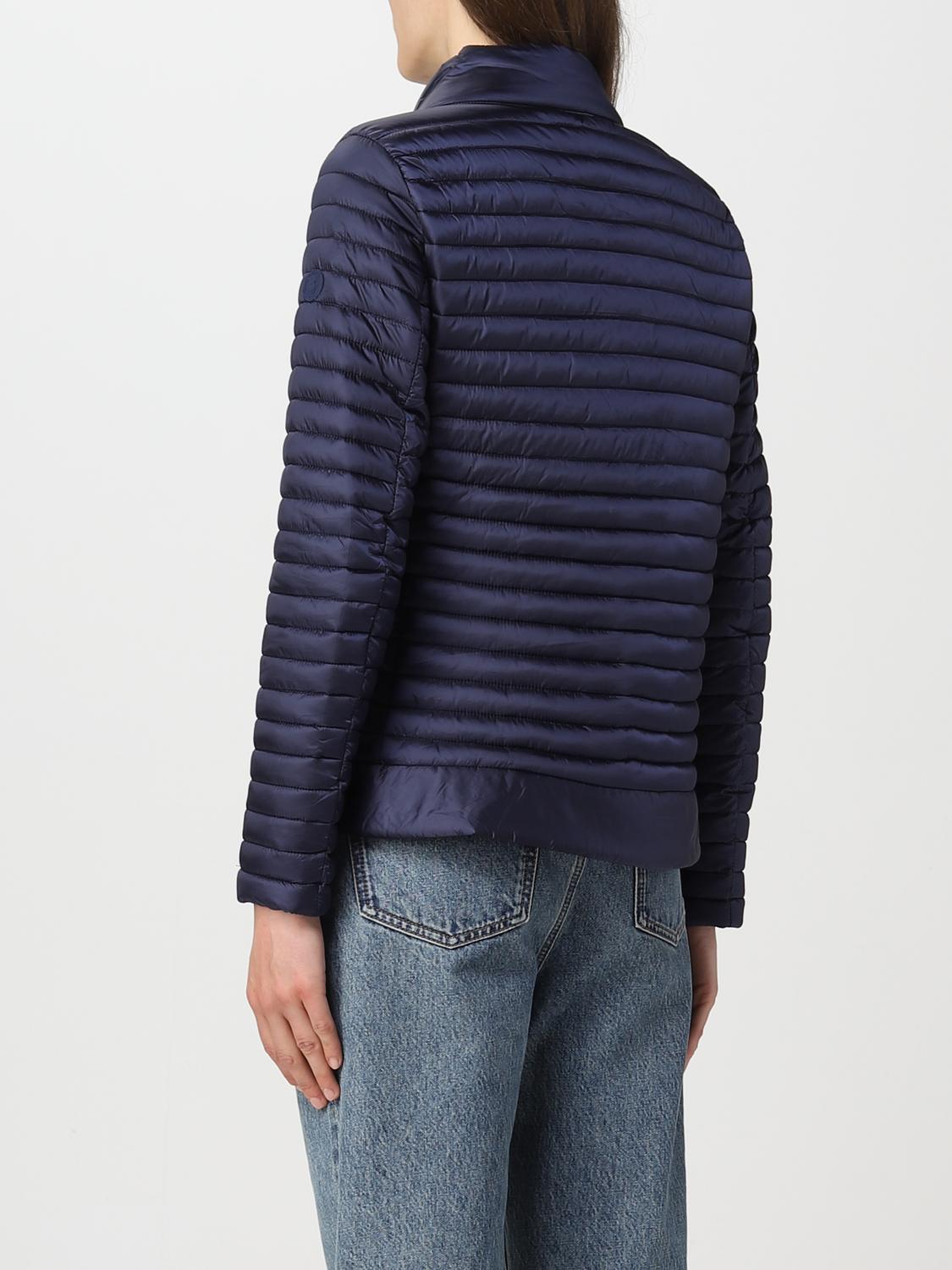 SAVE THE DUCK CHAQUETA: Chaqueta mujer Save The Duck, Azul Oscuro - Img 2