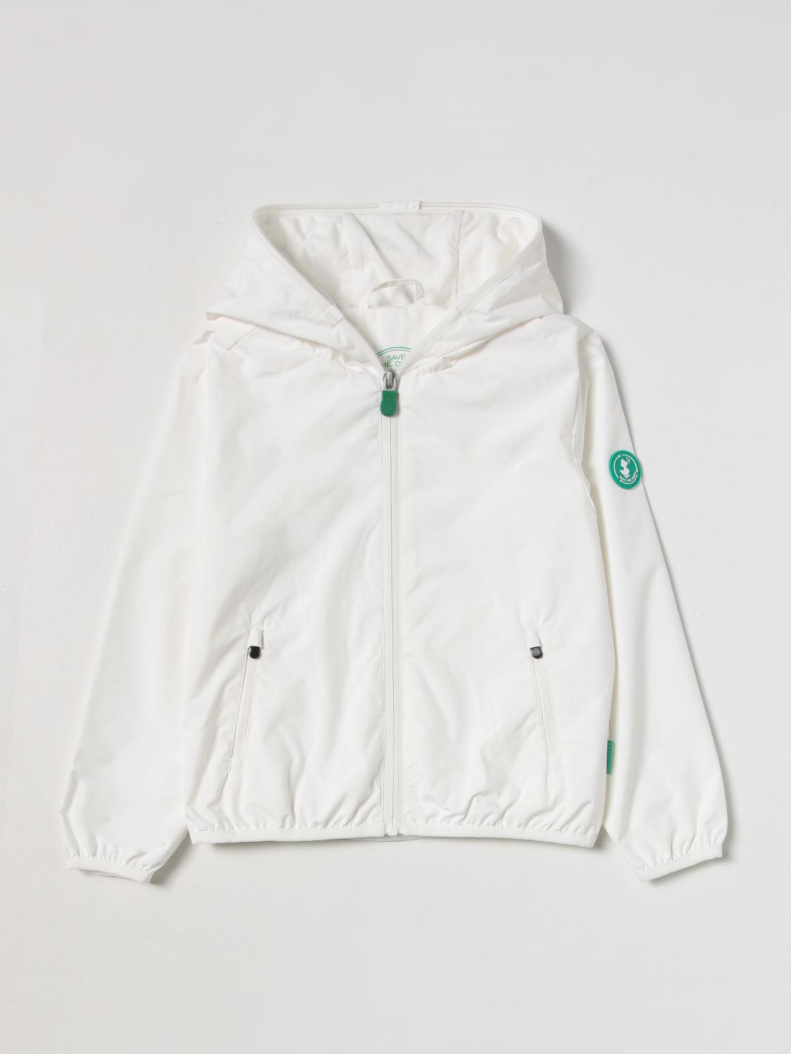 SAVE THE DUCK JACKET: Jacket kids Save The Duck, White - Img 1
