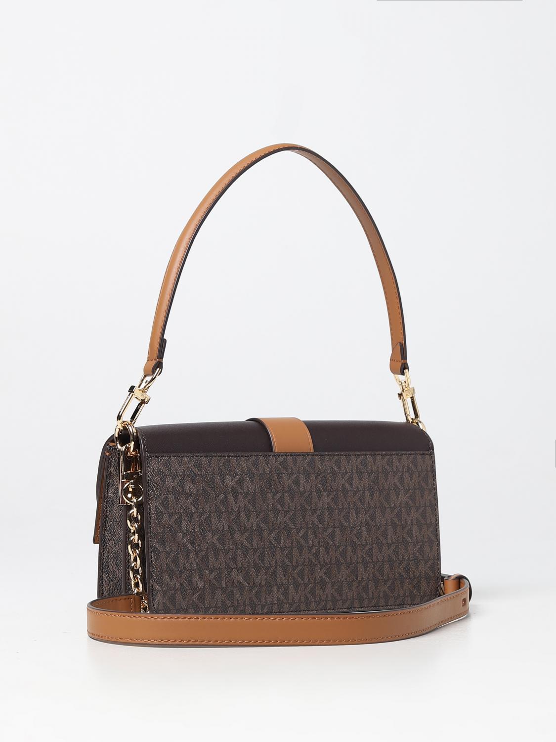 Michael Kors Greenwich bag in synthetic leather with coated MK