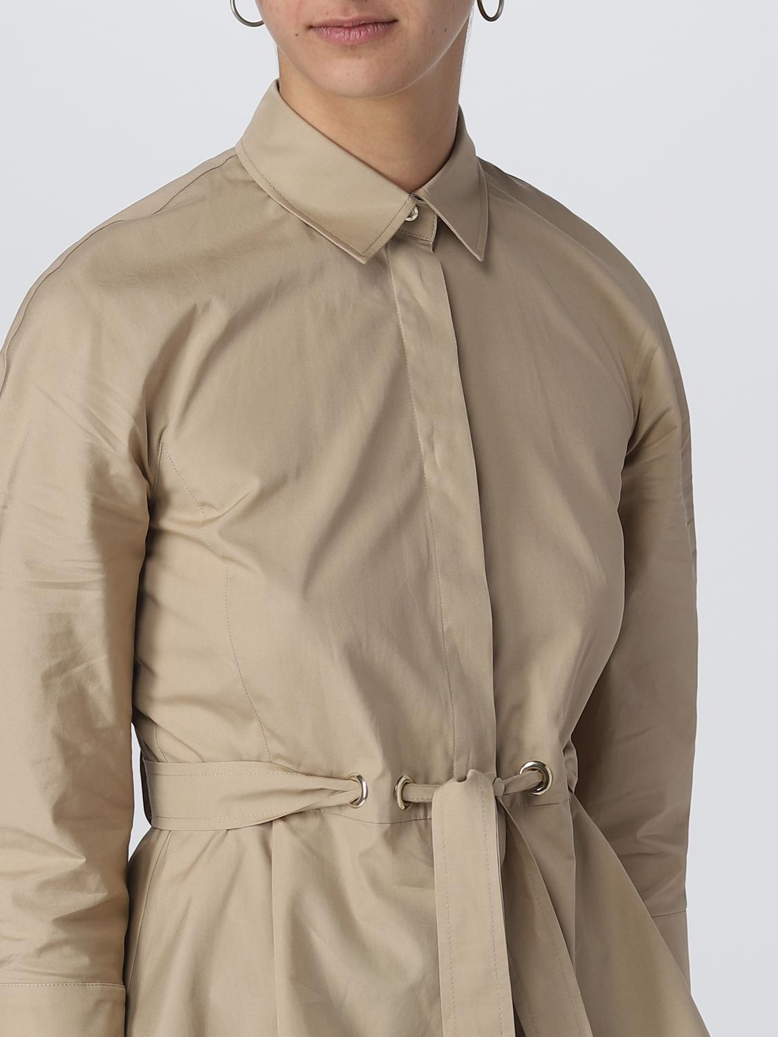 MAX MARA HEMDBLUSE: Hemdbluse damen Max Mara, Beige - Img 5