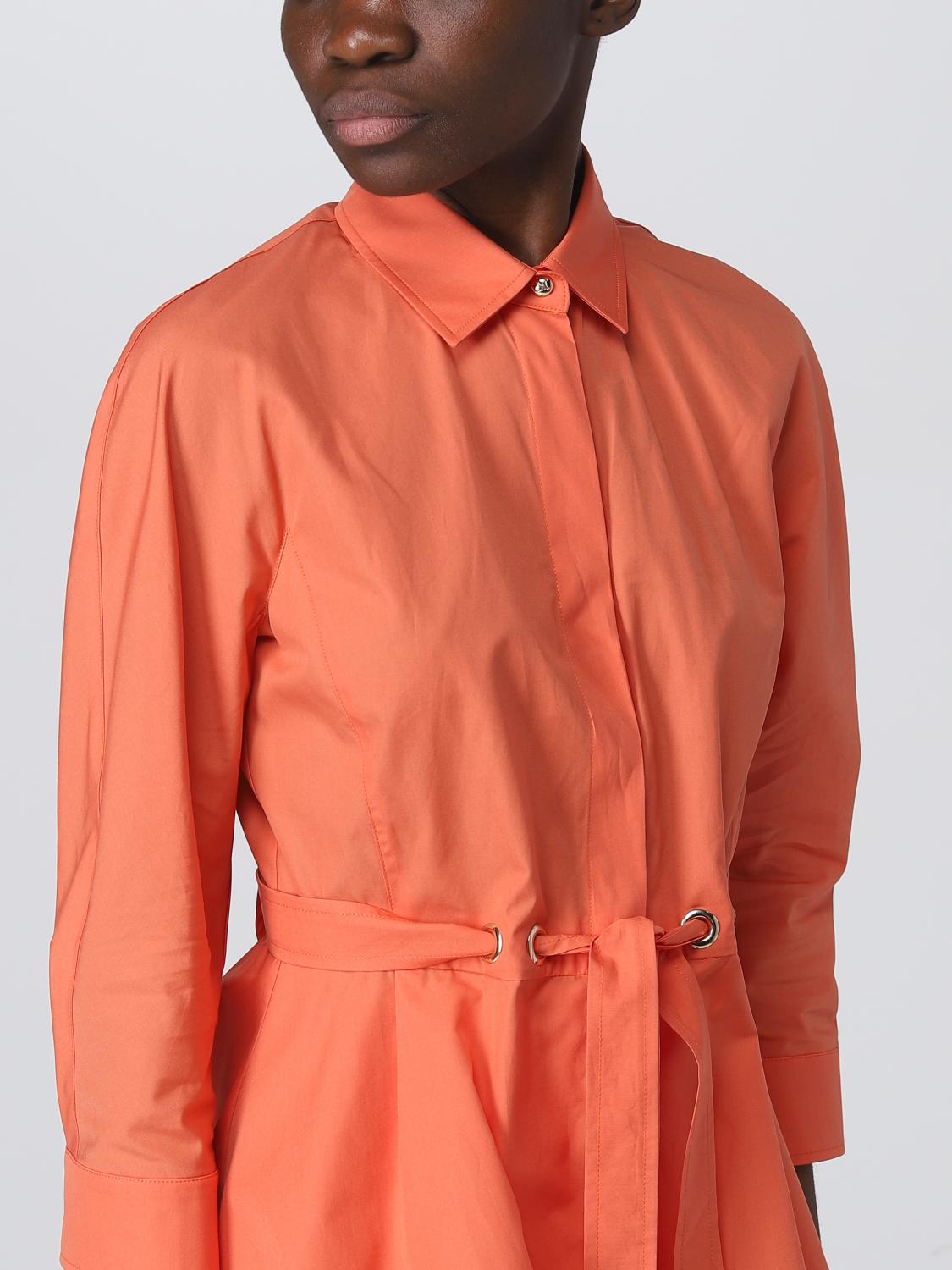 MAX MARA HEMDBLUSE: Hemdbluse damen Max Mara, Peach - Img 5