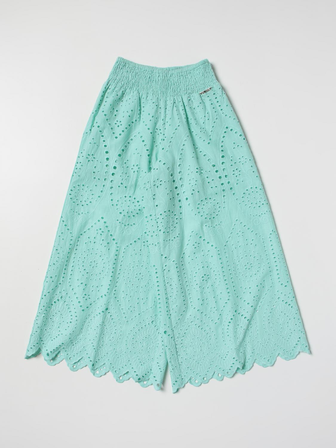 TWINSET HOSE: Hose kinder Twinset, Mint - Img 1