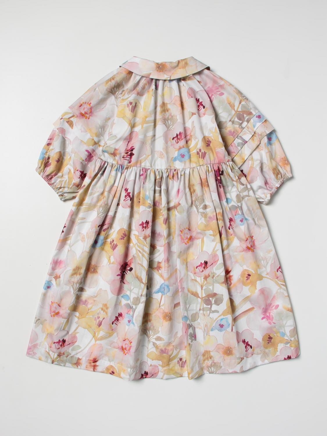 IL GUFO KLEID: Kleid kinder Il Gufo, Pink - Img 2