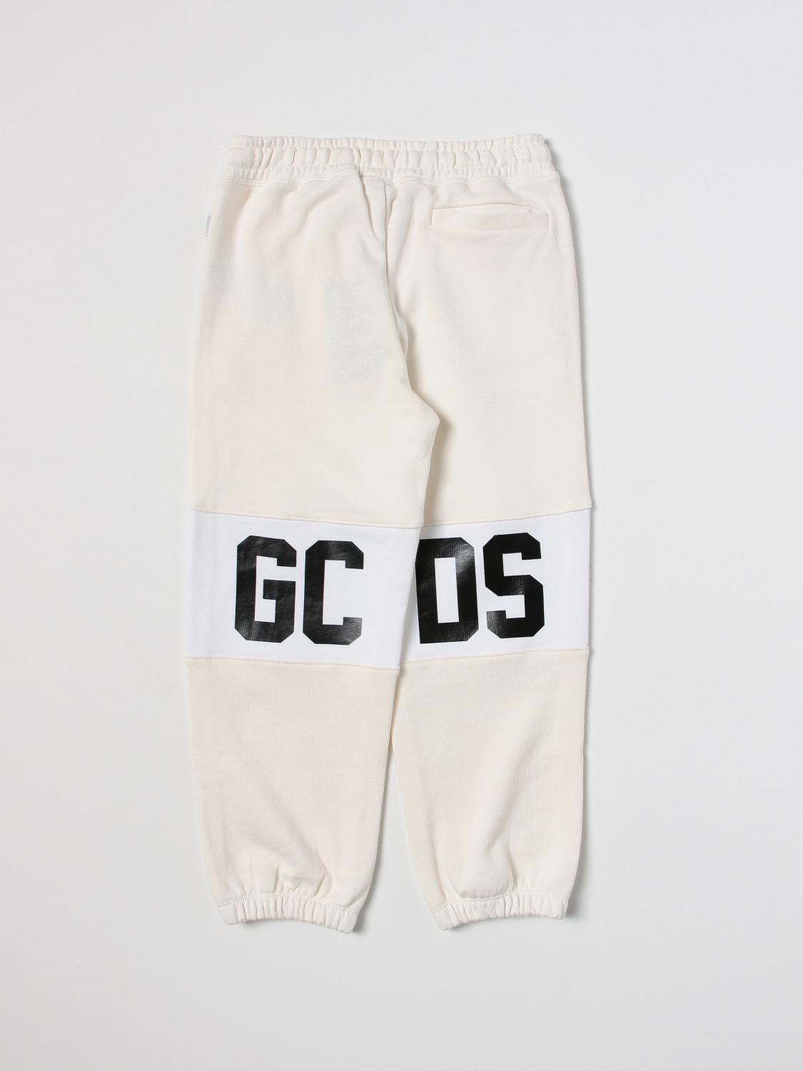 GCDS JUNIOR PANTS: Pants kids GCDS Kids, White - Img 2