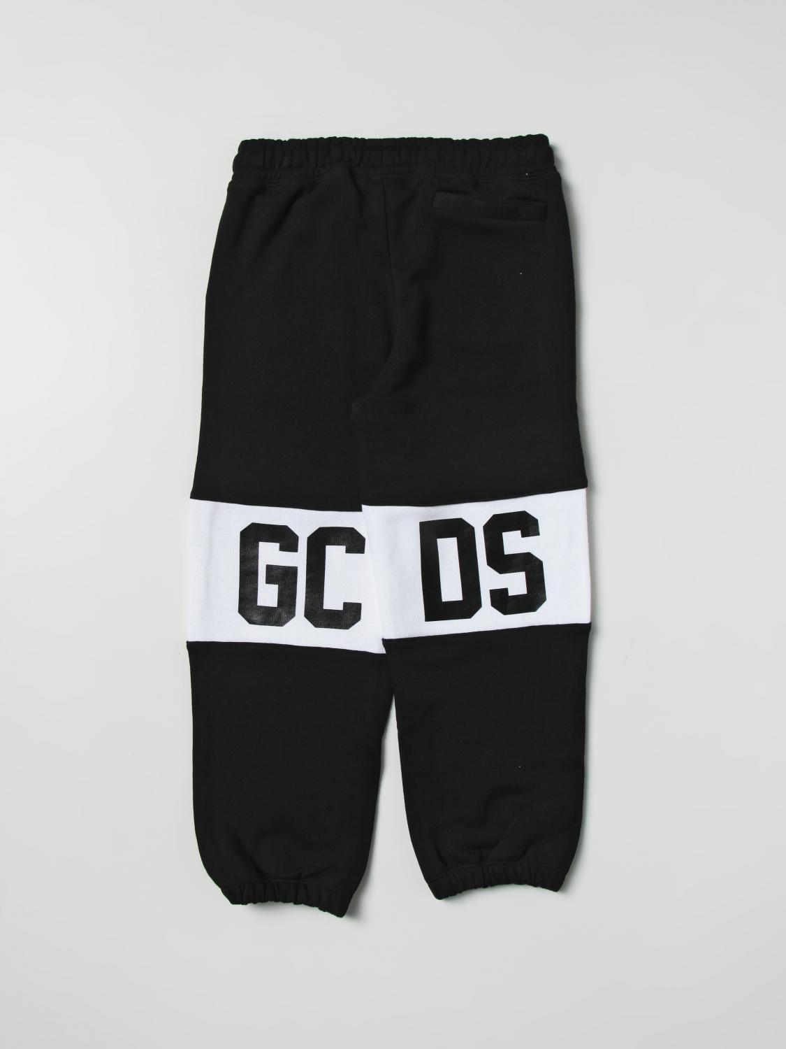 GCDS JUNIOR PANTS: Pants kids GCDS Kids, Black - Img 2