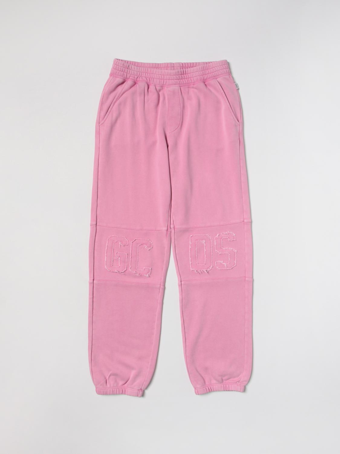GCDS JUNIOR PANTS: Pants kids GCDS Kids, Pink - Img 1