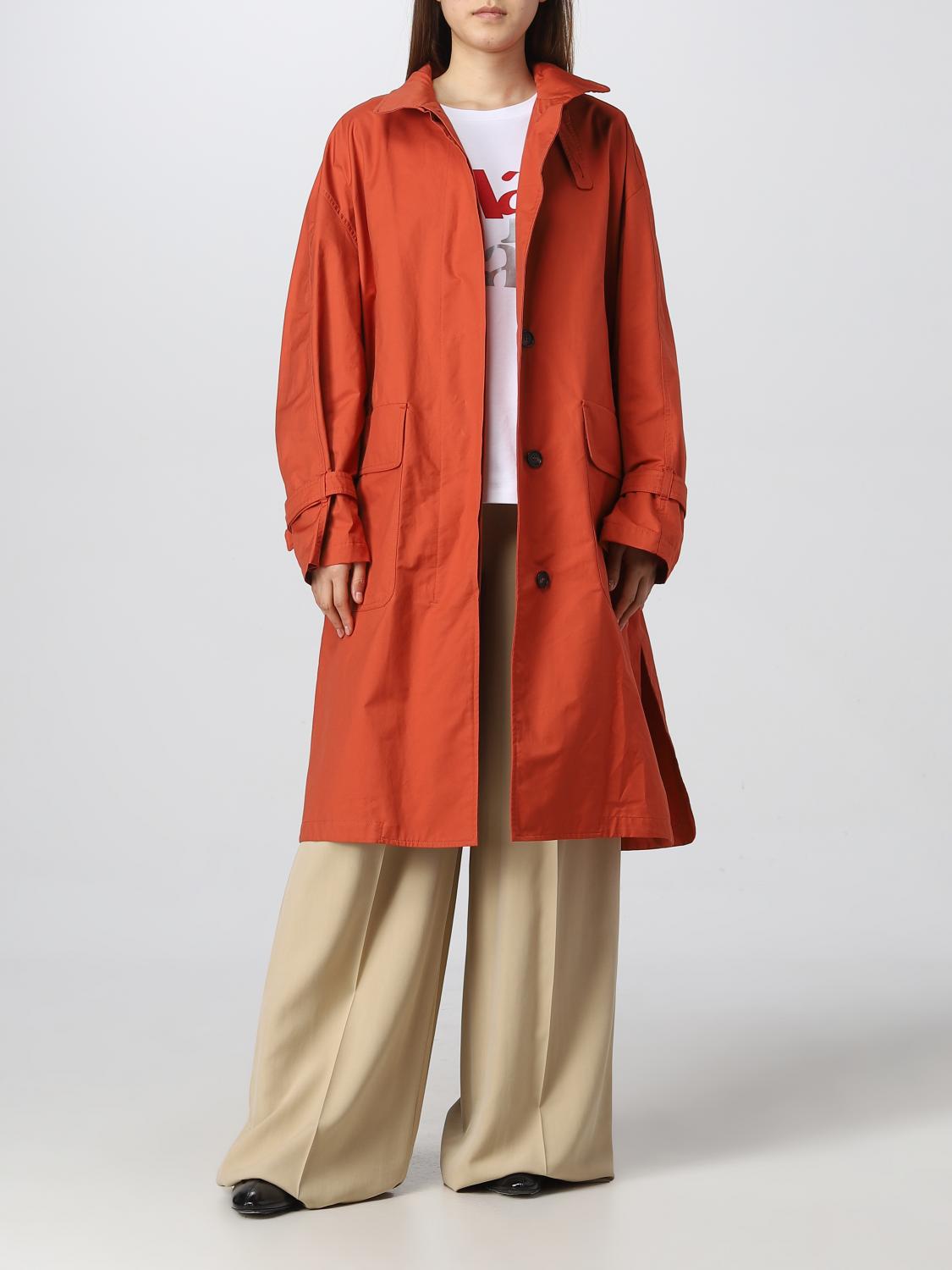 'S MAX MARA GABARDINA: Chaqueta mujer S Max Mara, Naranja - Img 2