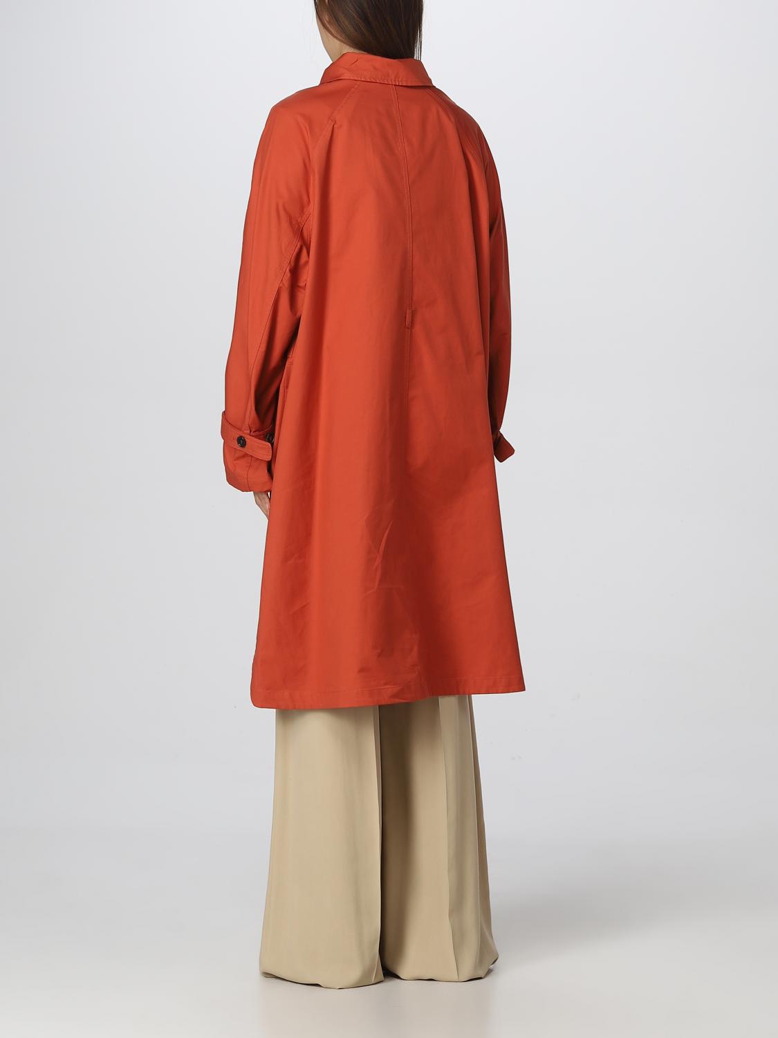 'S MAX MARA GABARDINA: Chaqueta mujer S Max Mara, Naranja - Img 3