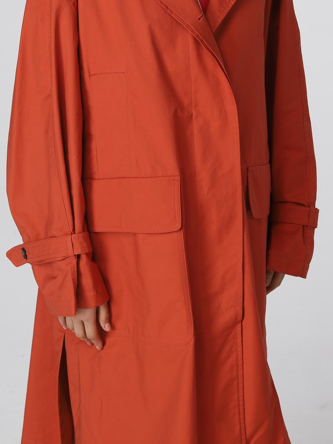 'S MAX MARA GABARDINA: Chaqueta mujer S Max Mara, Naranja - Img 5