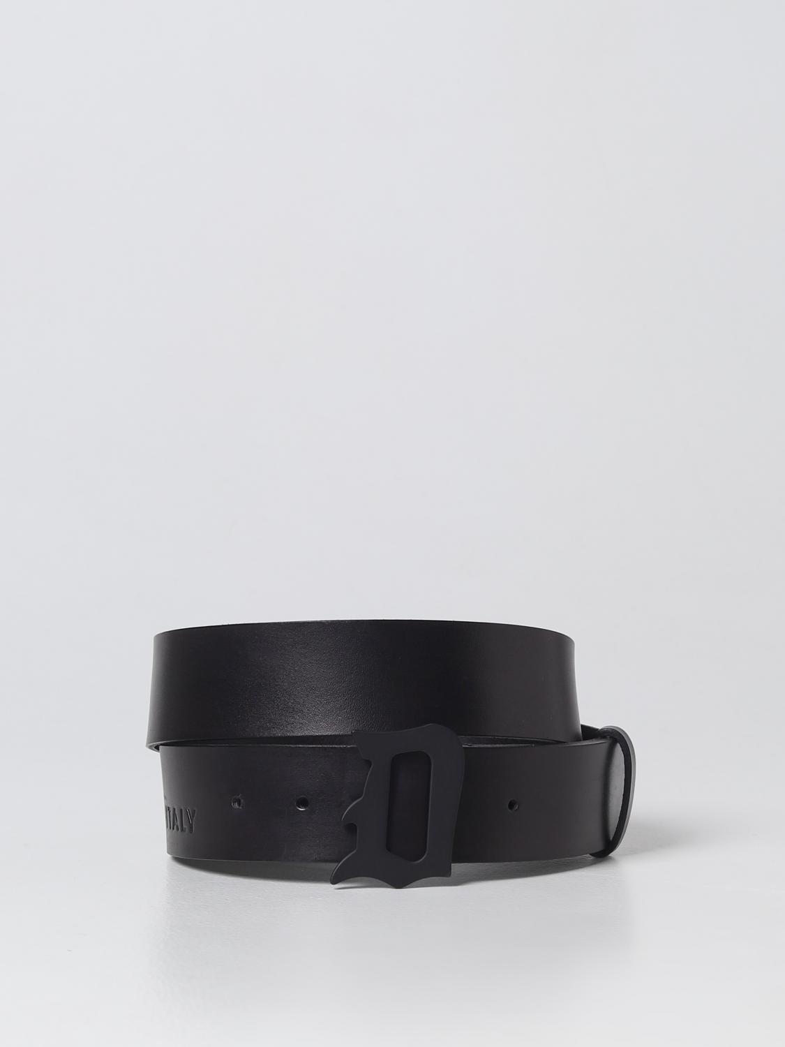 DONDUP CINTURA: Dondup leather belt, Black - Img 1