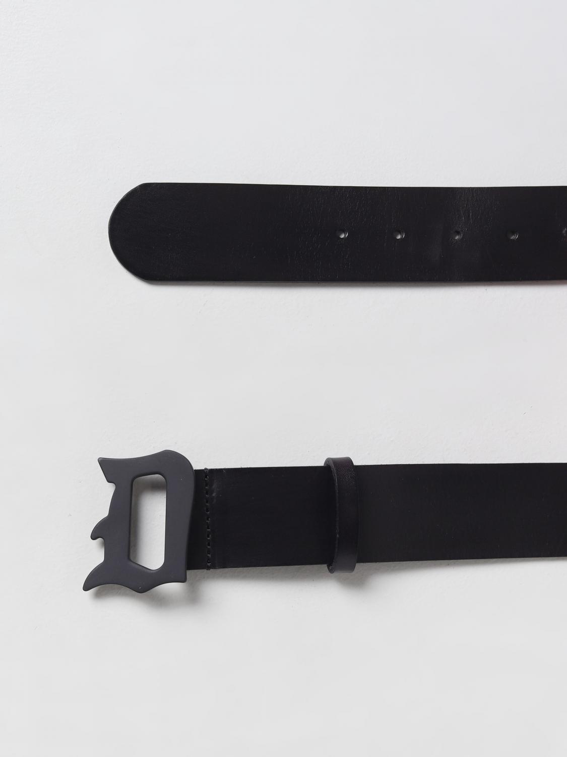 DONDUP CINTURA: Dondup leather belt, Black - Img 2