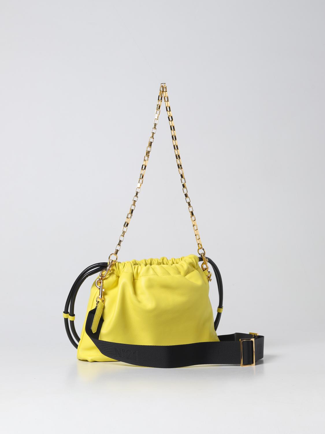 N° 21 HANDTASCHE: Schultertasche damen N° 21, Gelb - Img 2
