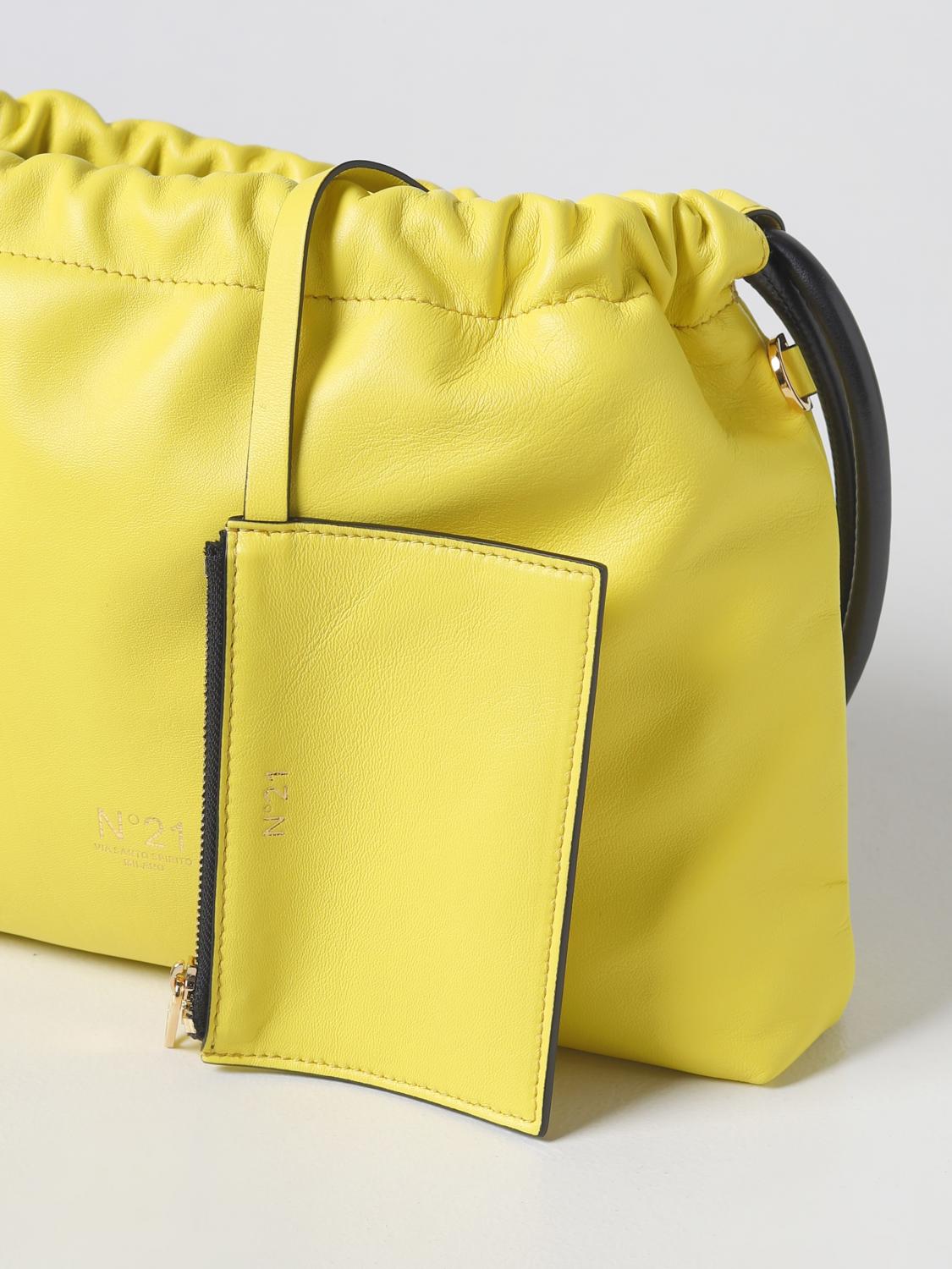 N° 21 HANDTASCHE: Schultertasche damen N° 21, Gelb - Img 3
