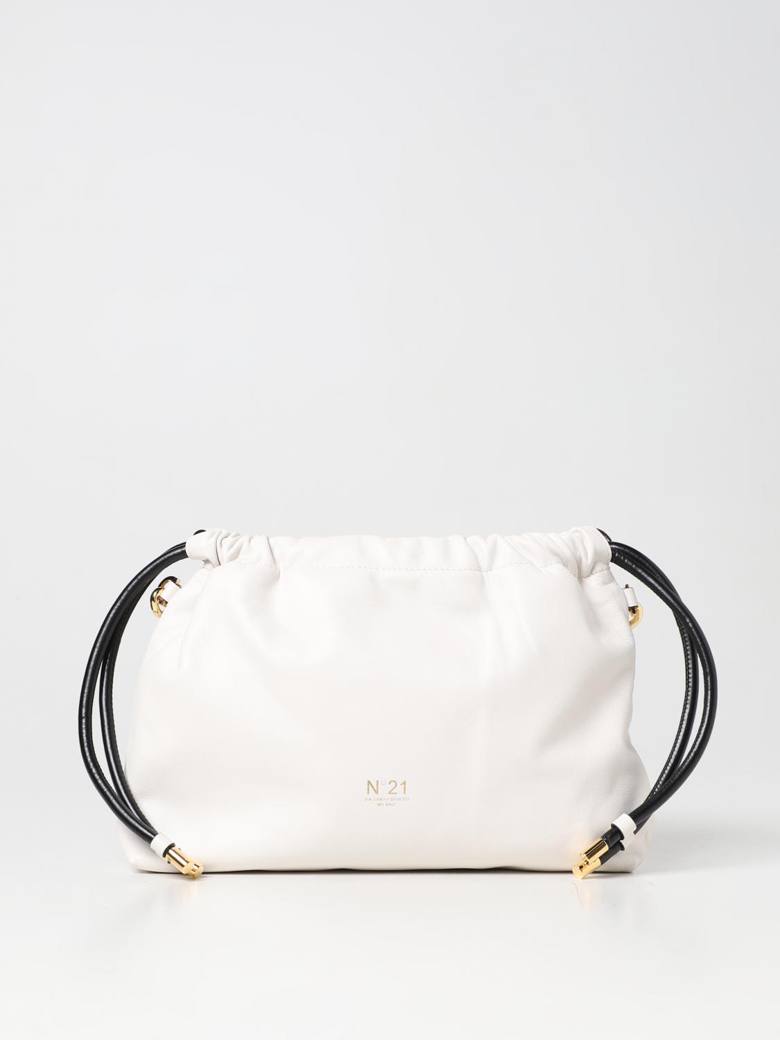 N° 21 BORSA A MANO: Borsa Eva N°21 in pelle sintetica, Burro - Img 1