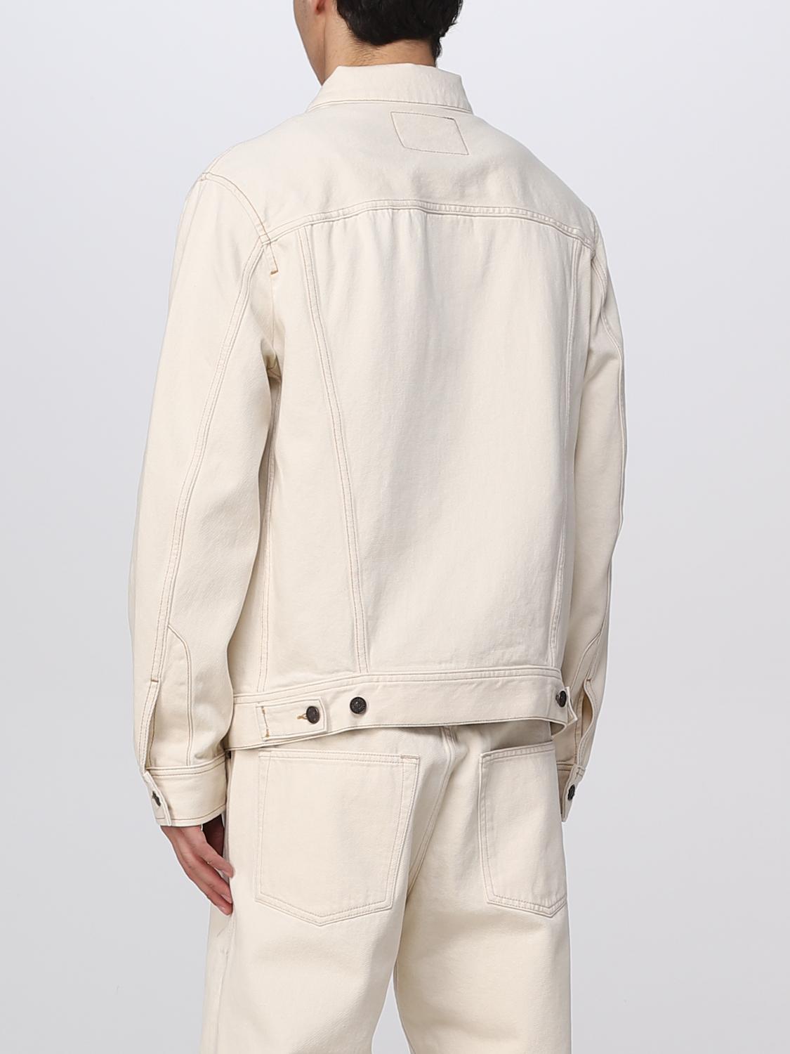 DIESEL JACKET: Diesel denim jacket, Beige - Img 3