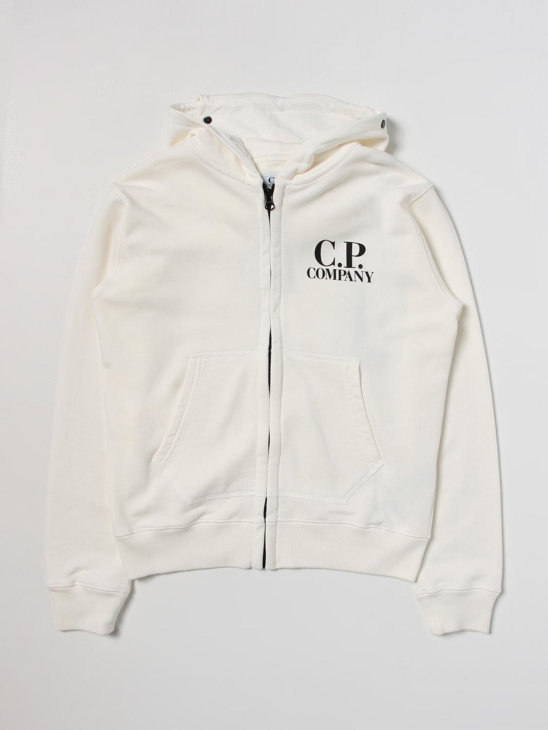 C.P. COMPANY PULL: Pull enfant C.P. Company, Blanc - Img 1