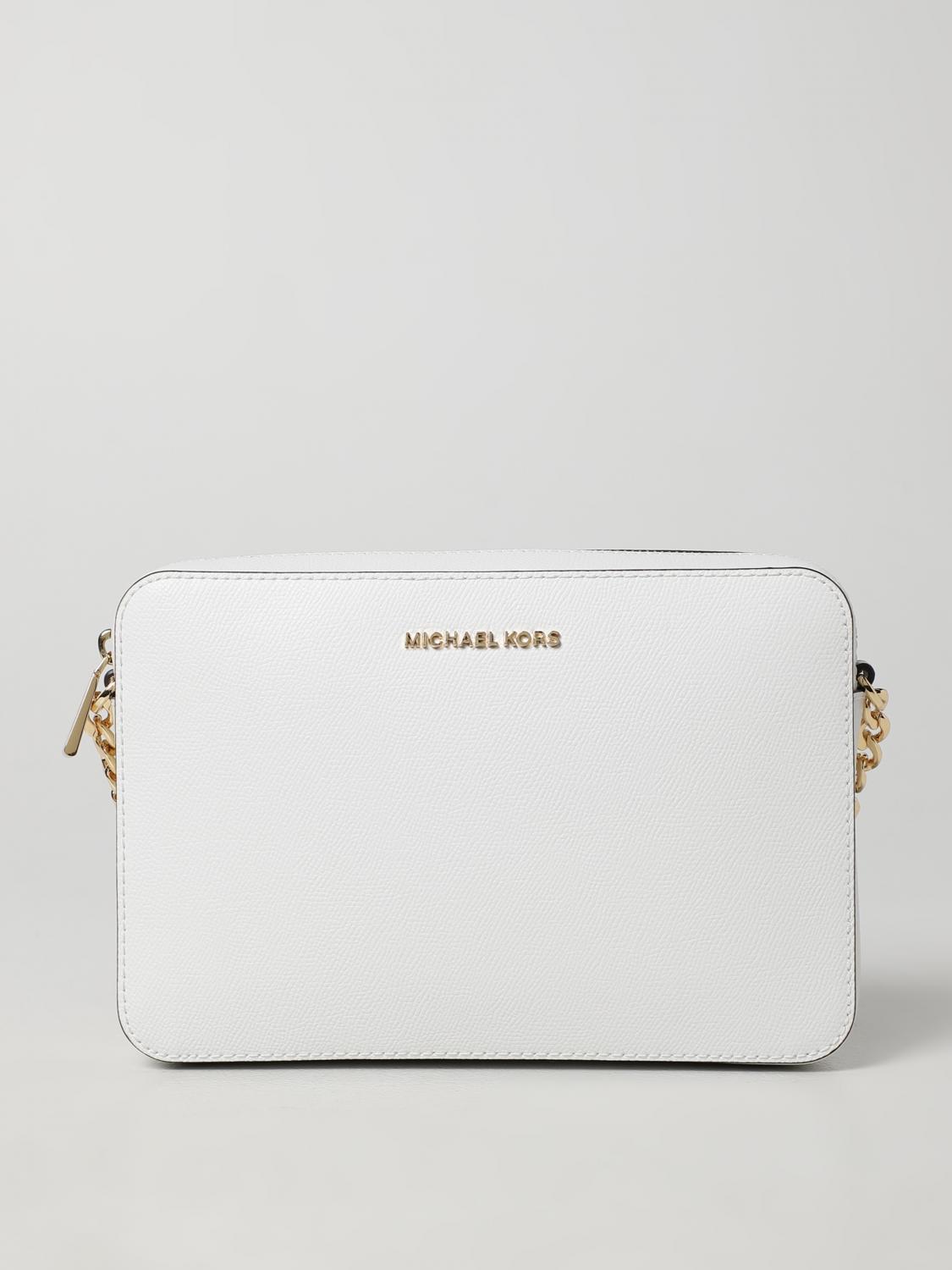 MICHAEL KORS BANDOLERA: Bolso de hombro mujer Michael Kors, Blanco - Img 1