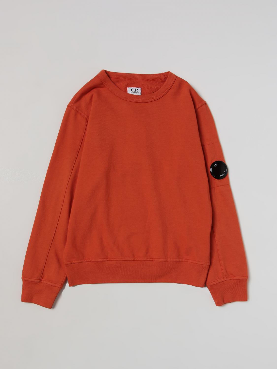 C.P. COMPANY PULLOVER: Pullover kinder C.P. Company, Orange - Img 1