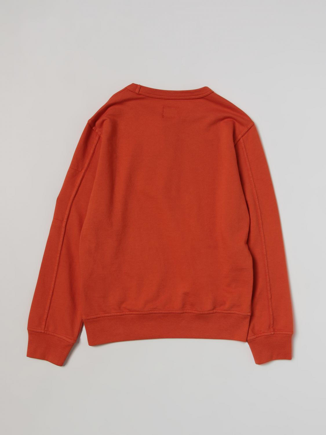 C.P. COMPANY PULLOVER: Pullover kinder C.P. Company, Orange - Img 2