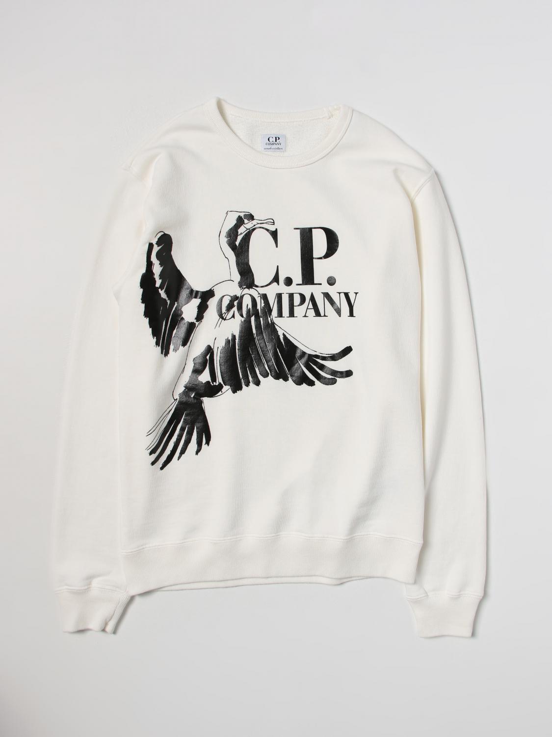 C.P. COMPANY PULL: Pull enfant C.P. Company, Blanc - Img 1