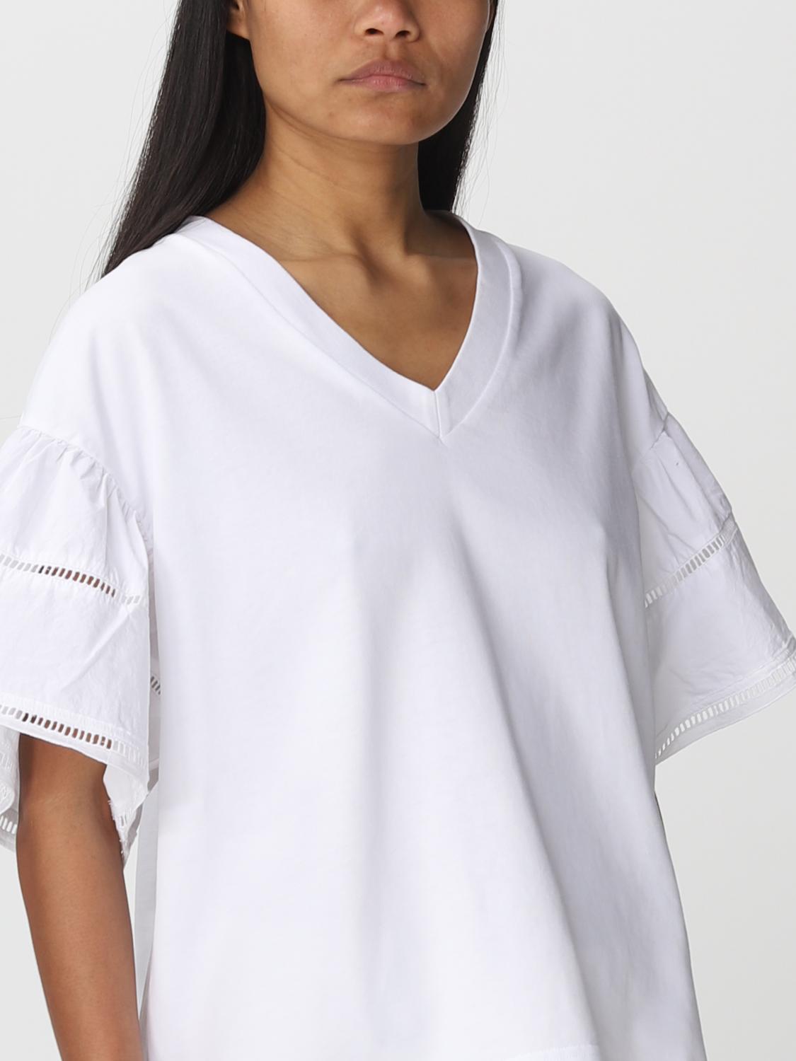 WOOLRICH CAMISETA: Camiseta mujer Woolrich, Blanco - Img 3