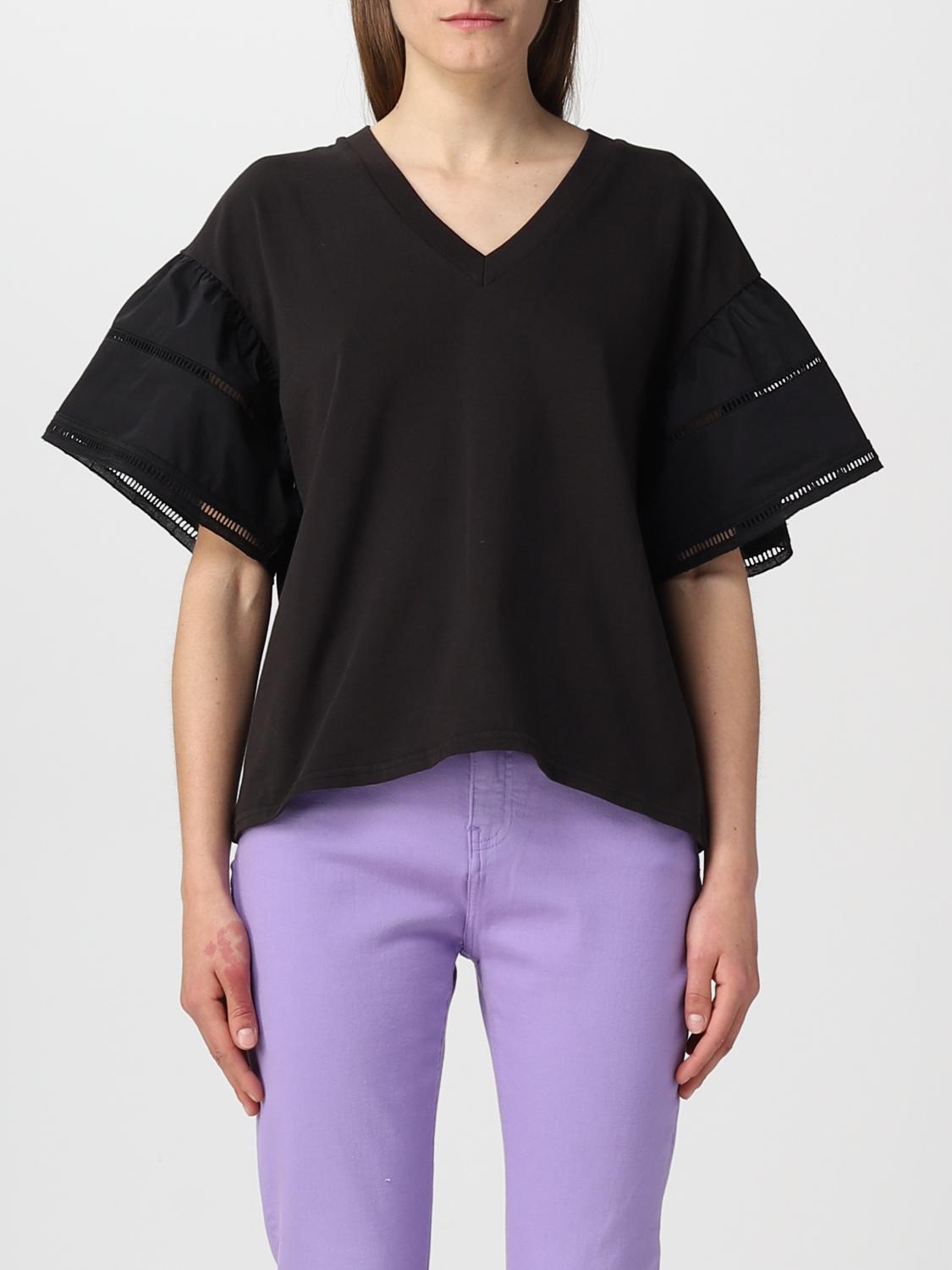 WOOLRICH CAMISETA: Camiseta mujer Woolrich, Negro - Img 1