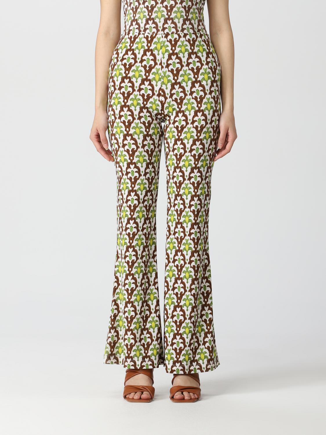 MALIPARMI: Pants woman - Brown | Maliparmi pants JH719570578