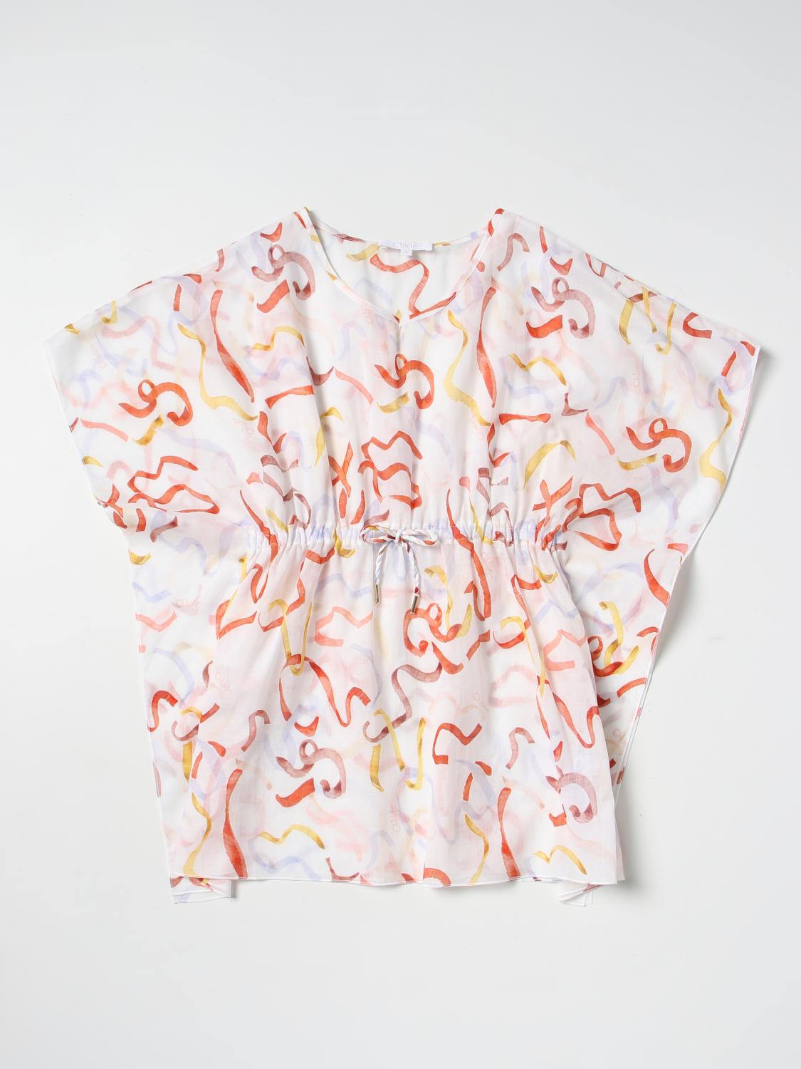 CHLOÉ VESTIDO: Vestido niños ChloÉ, Blanco - Img 1