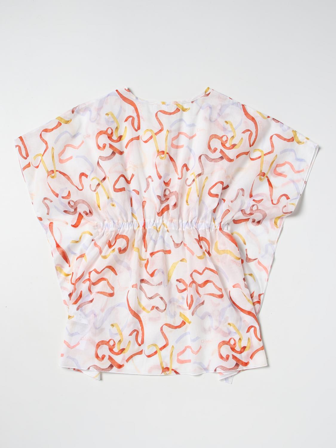 CHLOÉ VESTIDO: Vestido niños ChloÉ, Blanco - Img 2