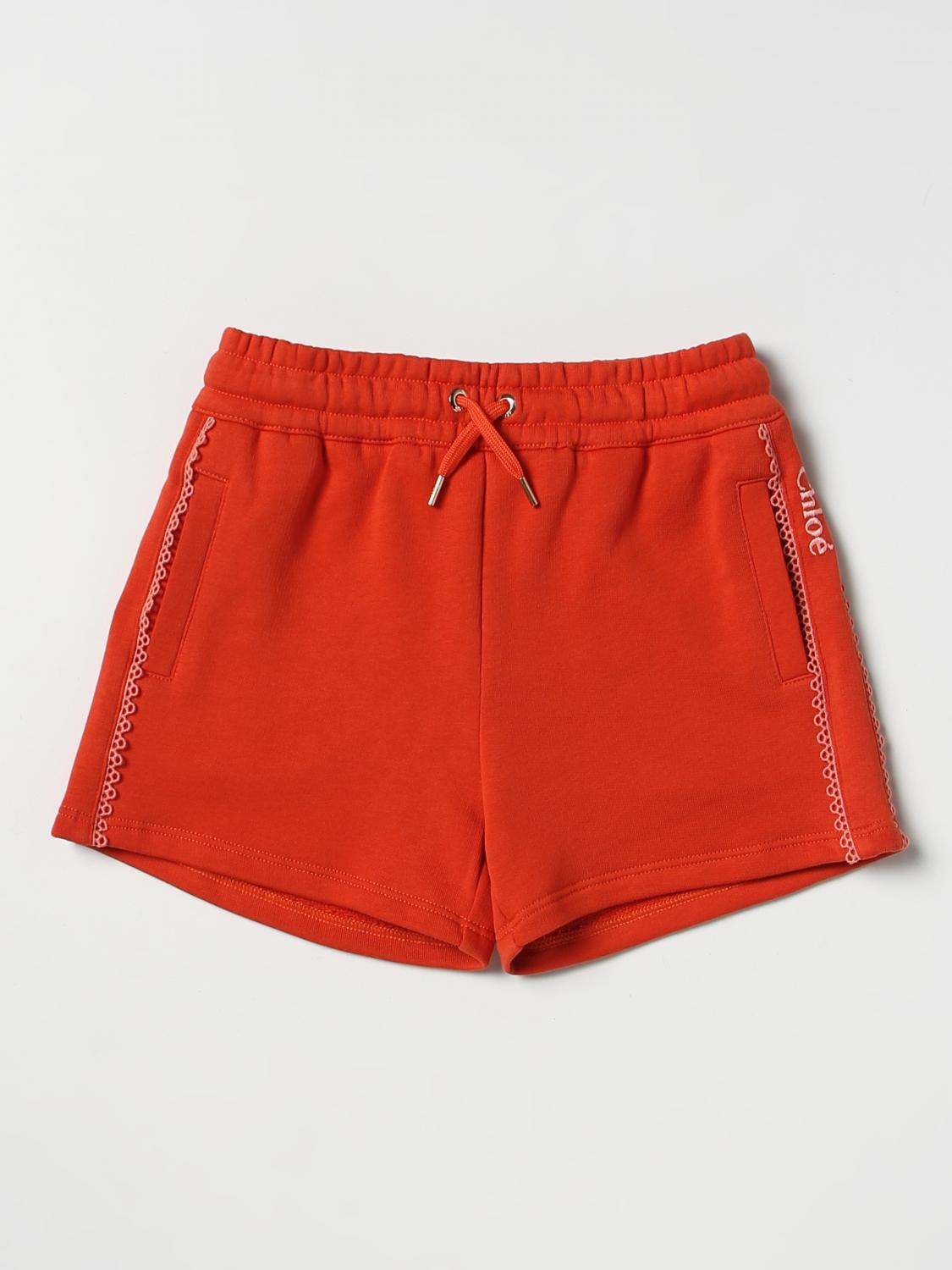 CHLOÉ SHORTS: Shorts kinder ChloÉ, Orange - Img 1