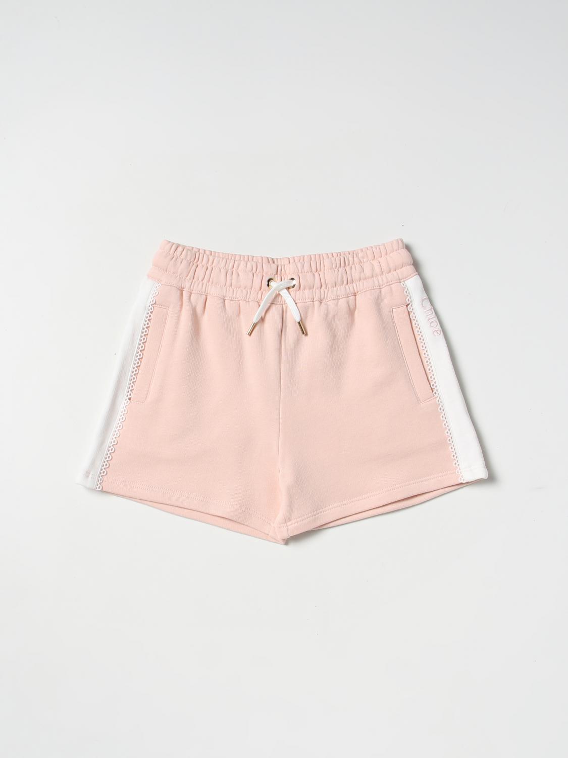 CHLOÉ SHORTS: Short kids ChloÉ, Pink - Img 1