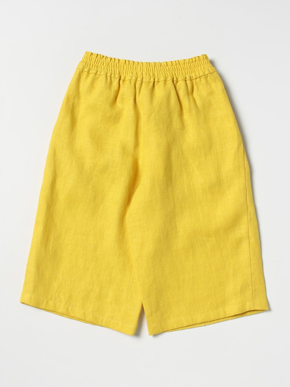 CHLOÉ PANTALONES: Pantalón niños ChloÉ, Amarillo - Img 2
