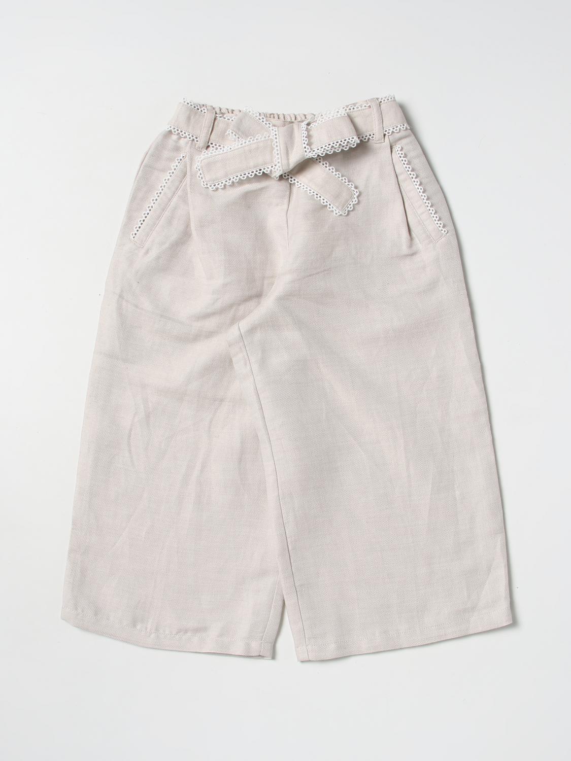 CHLOÉ PANTALONES: Pantalón niños ChloÉ, Blanco - Img 1