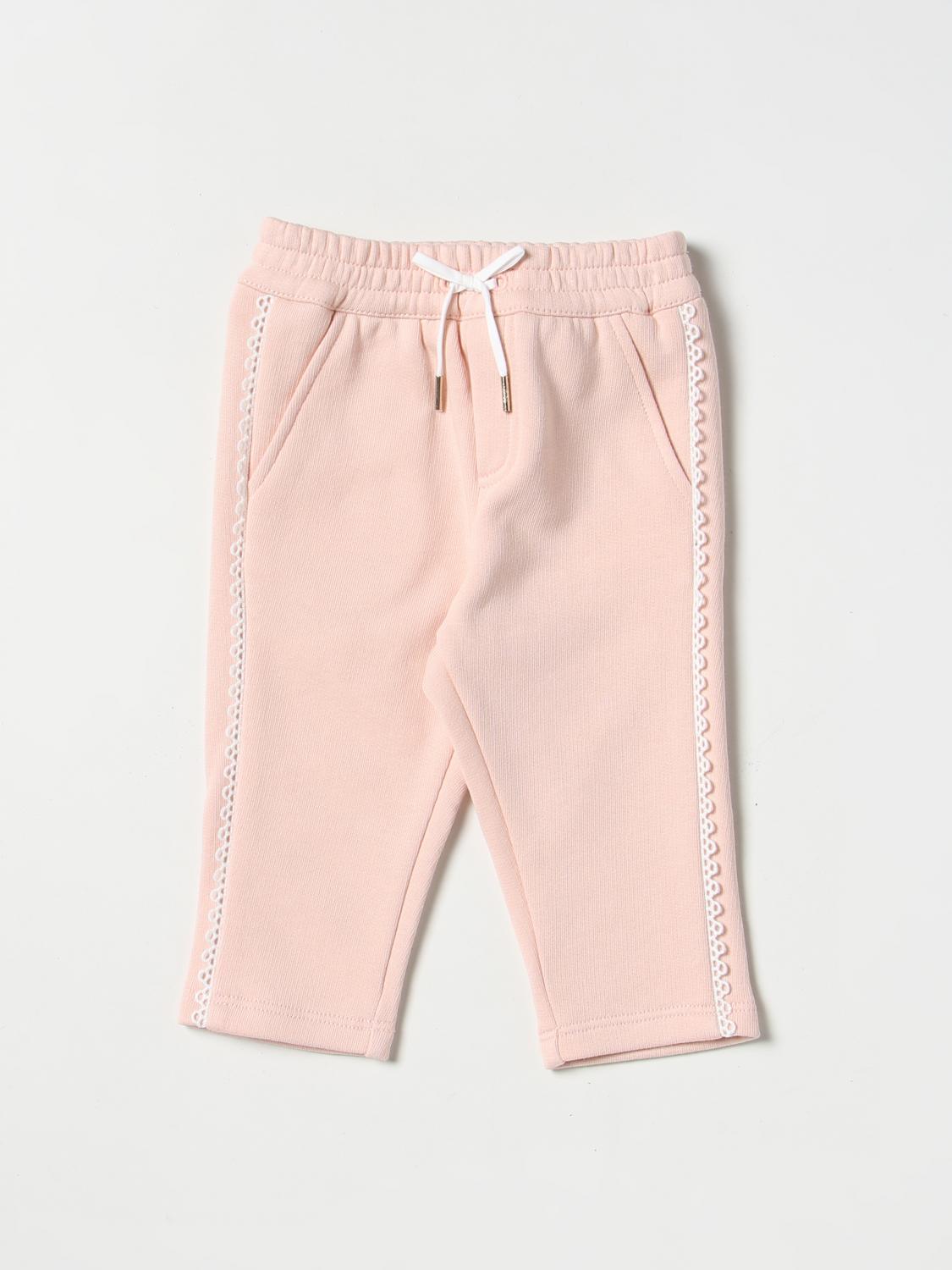 CHLOÉ PANTS: Pants kids ChloÉ, Pink - Img 1