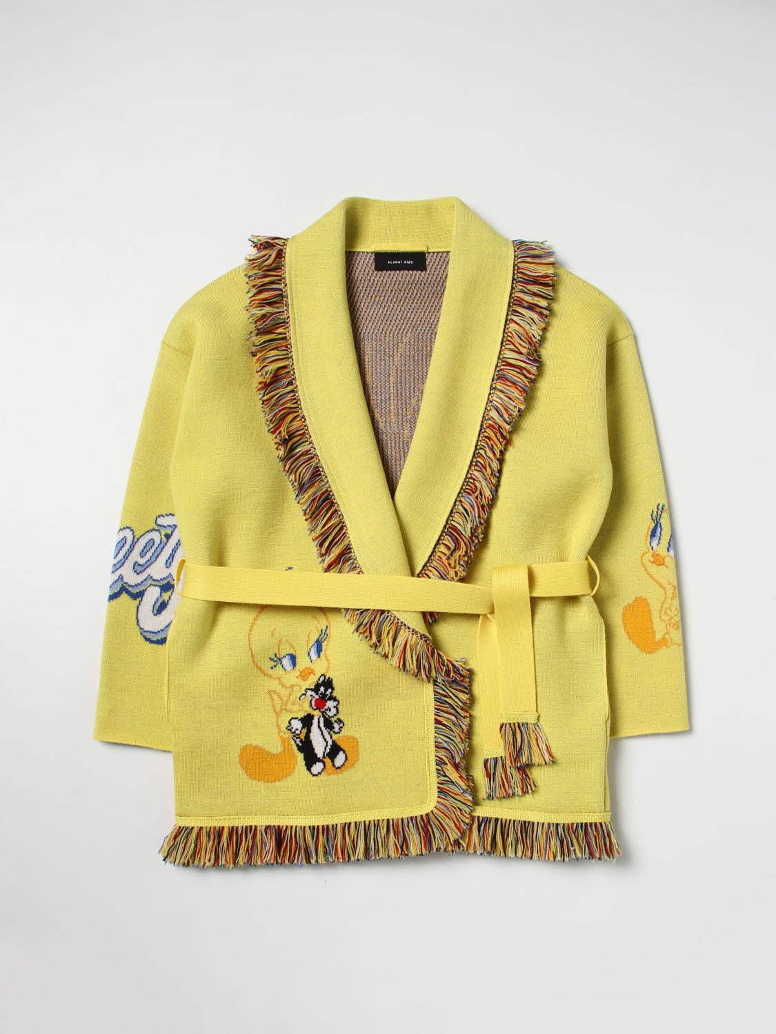 ALANUI JERSEY: Jersey niños Alanui, Amarillo - Img 1