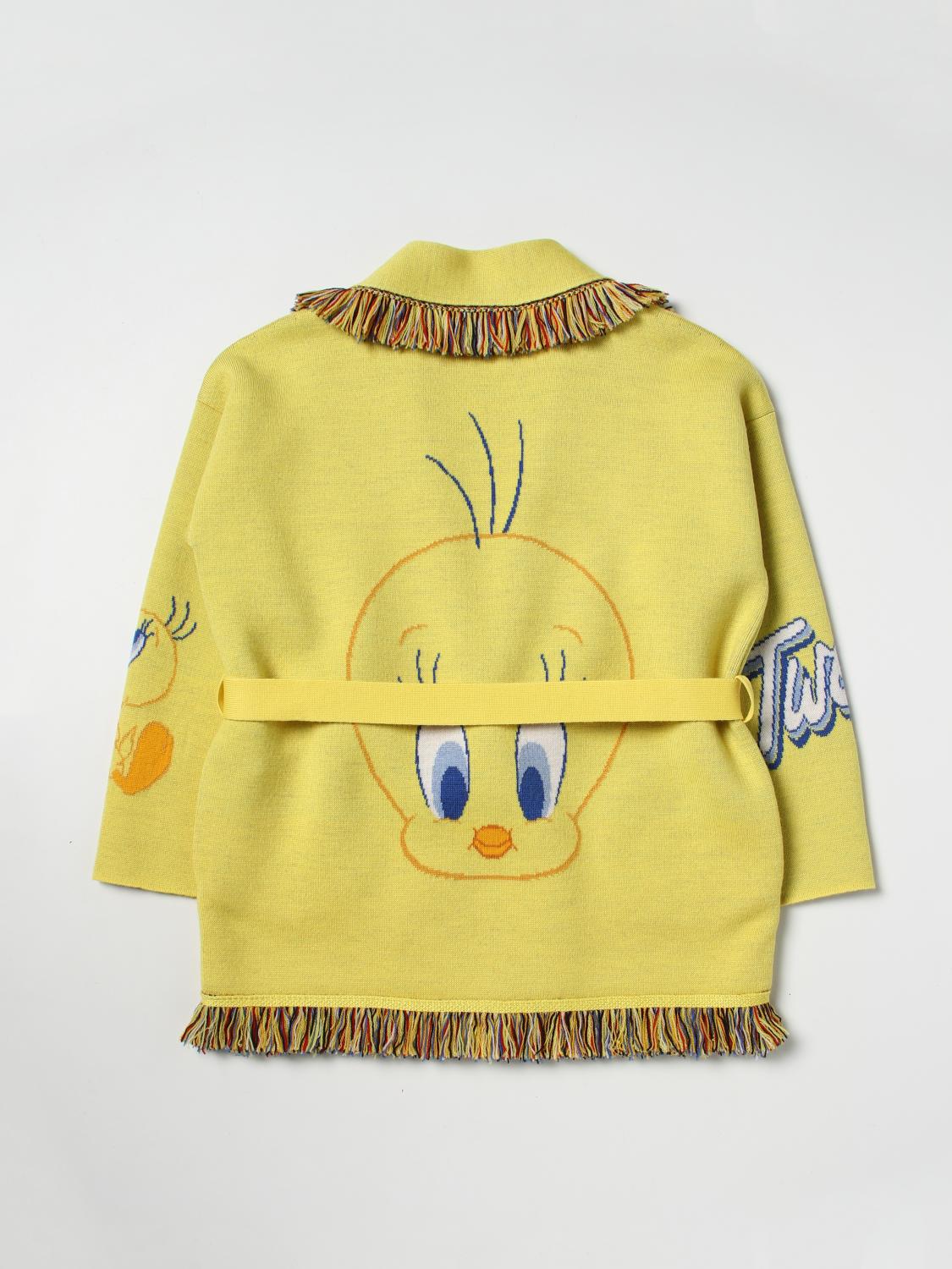 ALANUI JERSEY: Jersey niños Alanui, Amarillo - Img 2