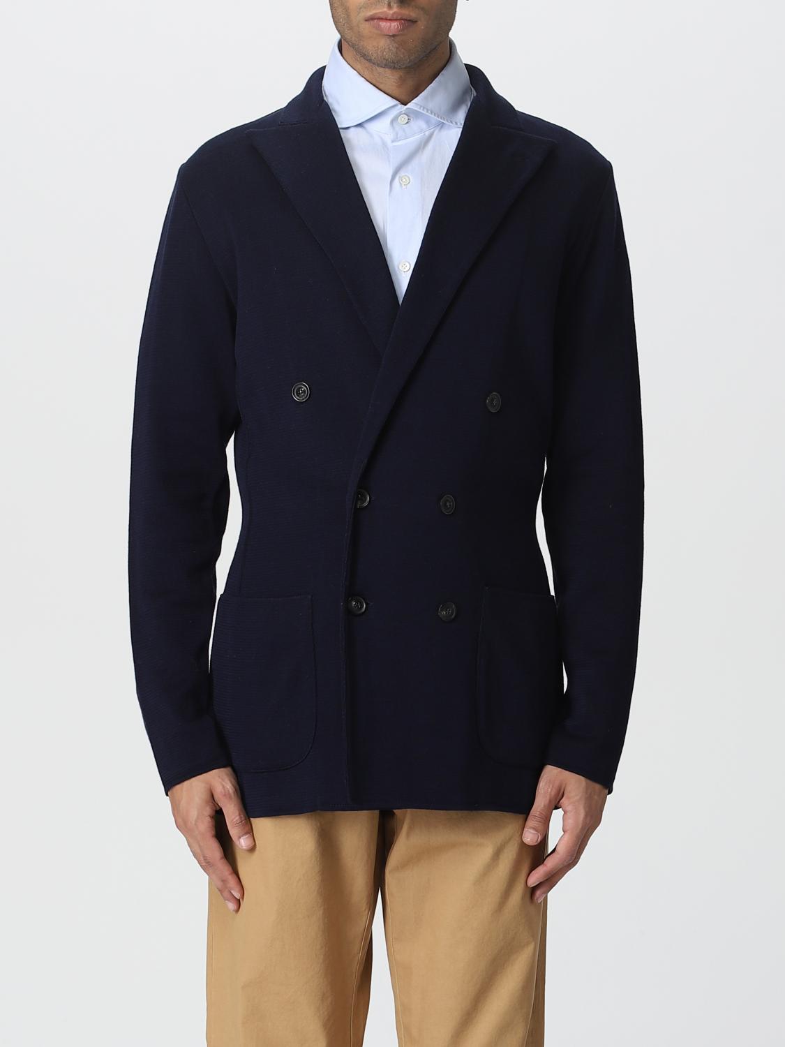 LARDINI BLAZER: Jacket men Lardini, Blue - Img 1