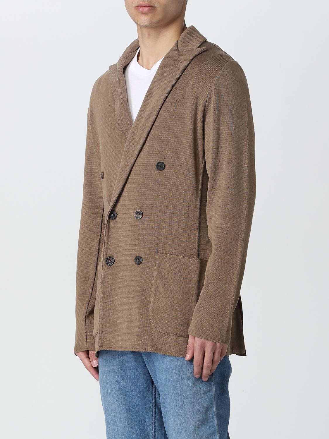 LARDINI BLAZER: Jacke herren Lardini, Camel - Img 3