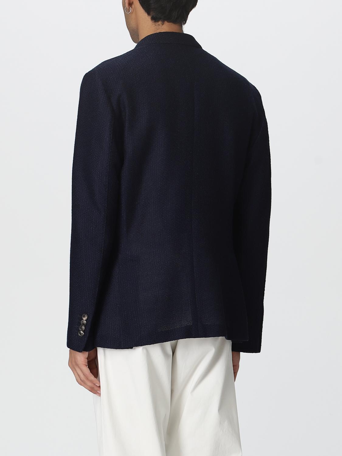 LARDINI БЛЕЙЗЕР: Куртка Мужское Lardini, Синий - Img 2