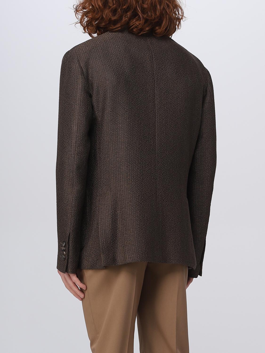 LARDINI BLAZER: Jacke herren Lardini, Braun - Img 2