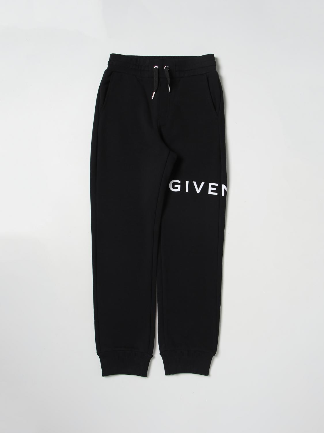GIVENCHY PANTS: Pants kids Givenchy, Black - Img 1