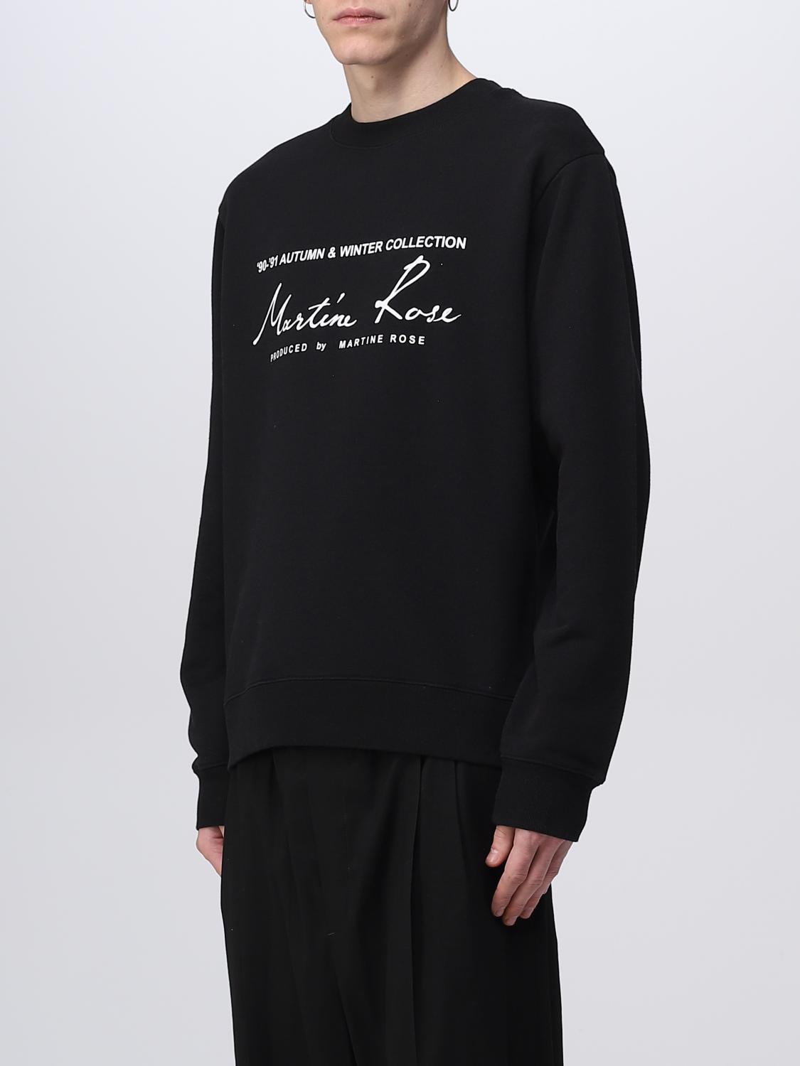 Martine Rose Sweater men - Black | CMR601FL | GIGLIO.COM