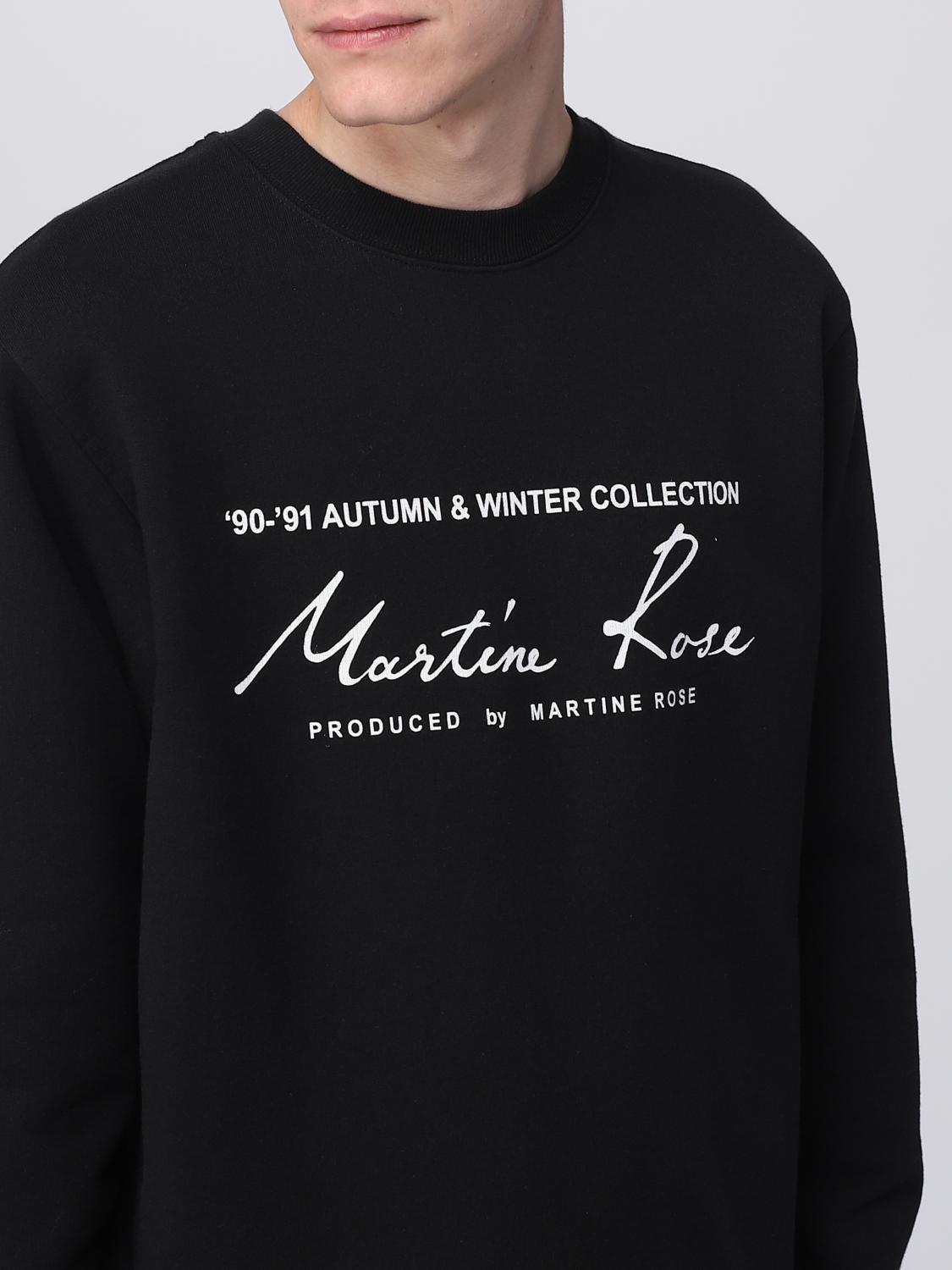 Martine Rose Sweater men - Black | CMR601FL | GIGLIO.COM